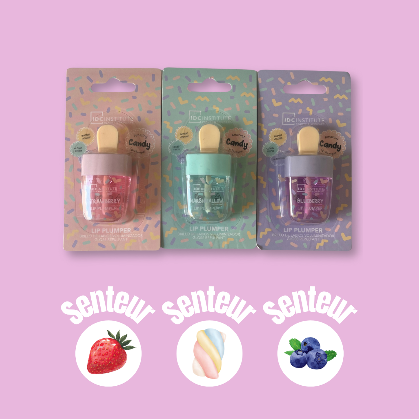 🍭 Lip Plumper Candy – Brillance & Douceur Gourmande 💋